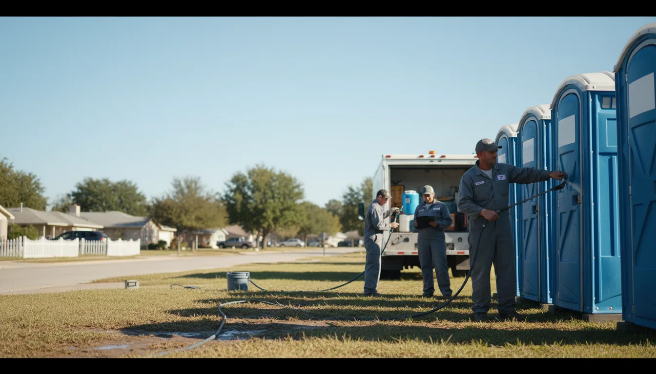 Long-Term Portable Toilet Rental in Blue Mountain, MS near me